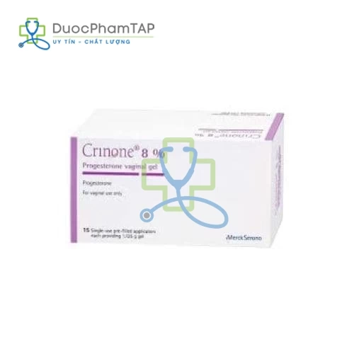 Crinone 8% - Progesterone 90mg Merck